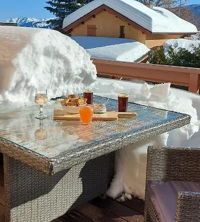 Residence Campredon 3 Etoiles - Terrasse 25M2 Plein Sud Vue Panoramique - Parking - Navette Ski - Wifi - Linge En Option - Frais De Menage Obligatoires Apartment *
