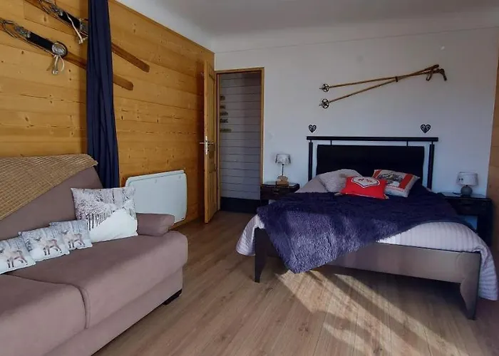 Apartment Campredon - Decoration Typique - 25m2 De Terrasse Amenagee Plein Sud Avec Vue Panoramique - Internet - Jardin - Parking - Navette - Linge Et Menage En Options Payantes Font-Romeu-Odeillo-Via